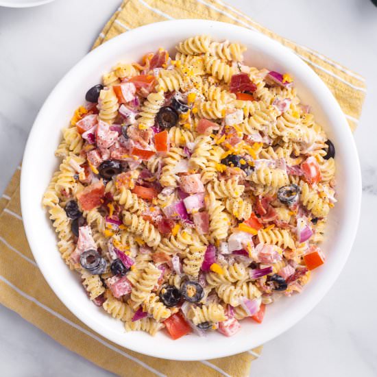 Bacon Ranch Pasta Salad - Recipe photo by AllThingsMamma