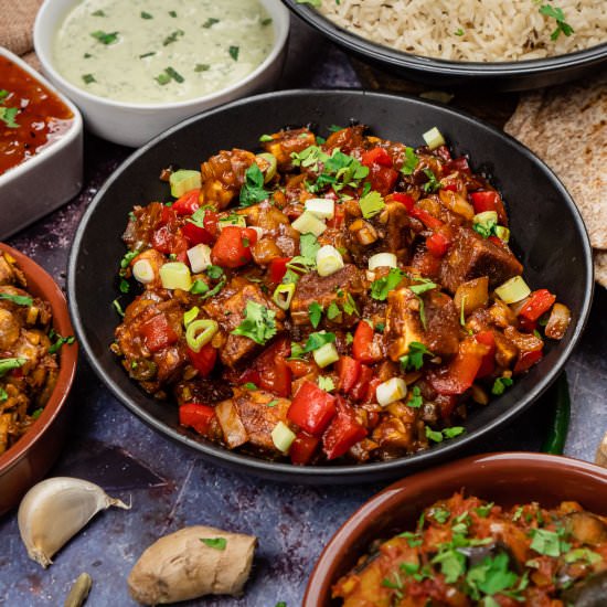 Chilli Paneer Curry (Paneer Manchurian) - Recipe photo by Flawless Food