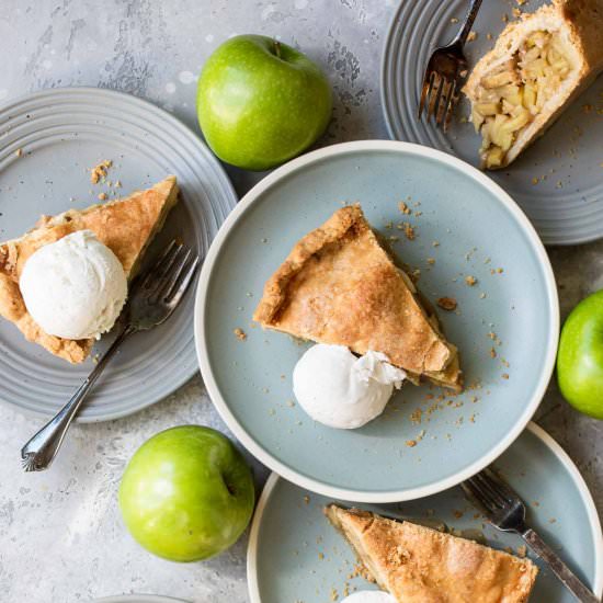 Apple Pie a la Mode - Recipe photo by culinaryhill