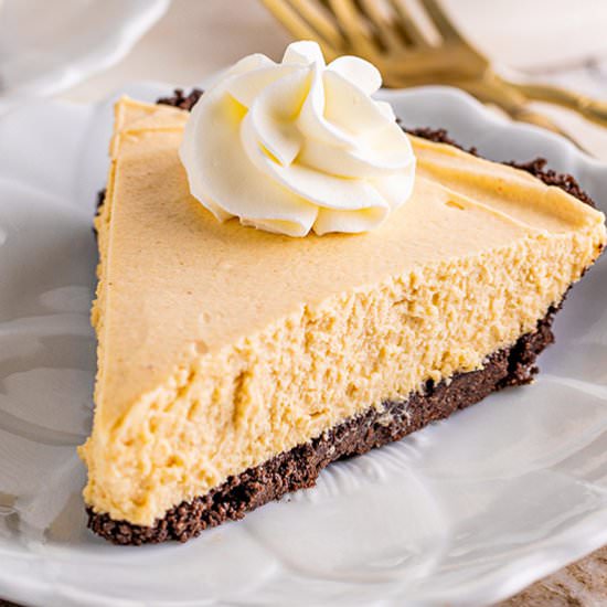 No Bake Peanut Butter Pie - Recipe photo by bellyfull