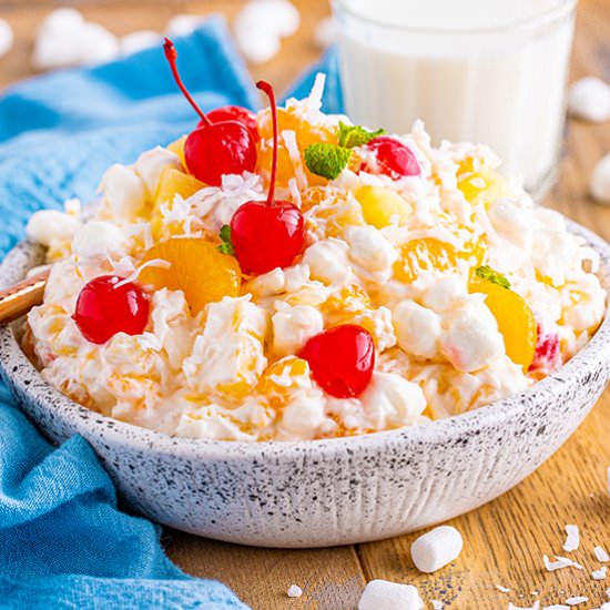 Ambrosia Salad - Recipe photo by bellyfull
