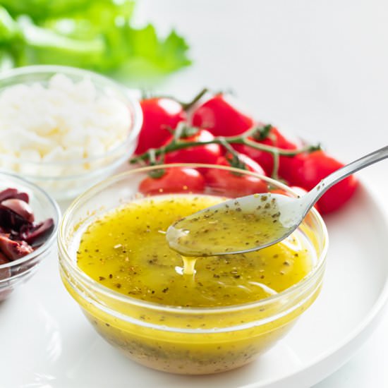 Greek Salad Dressing - Recipe photo by TheCozyCook