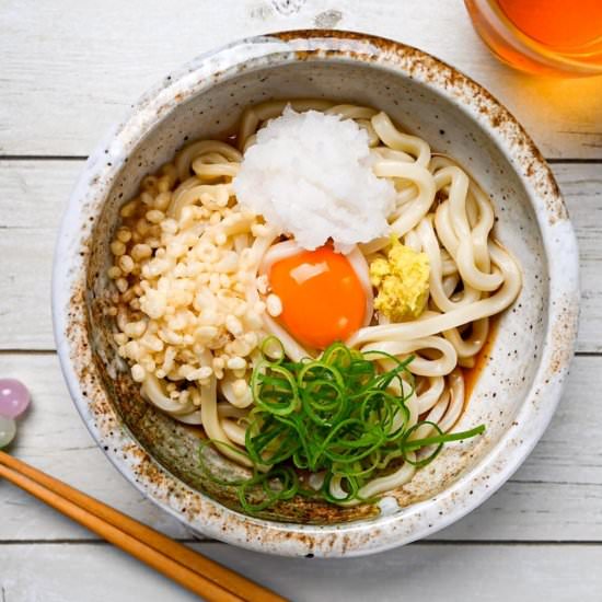 Bukkake Udon - Recipe photo by Sudachi Recipes