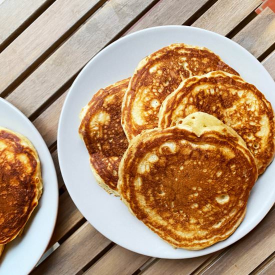 Buttermilk pancakes - Recipe photo by hornoMX