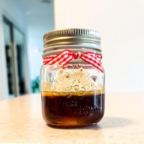 Hot Honey - Recipe photo by Lisa G Cooks