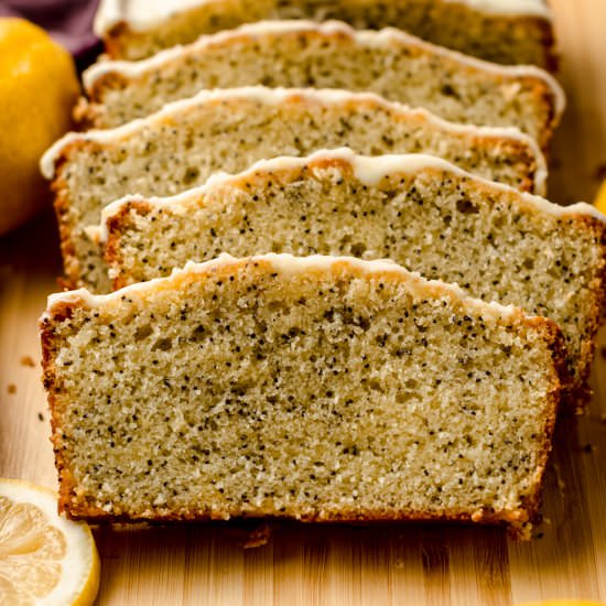 lemon poppy seed loaf - Recipe photo by freshaprilflours