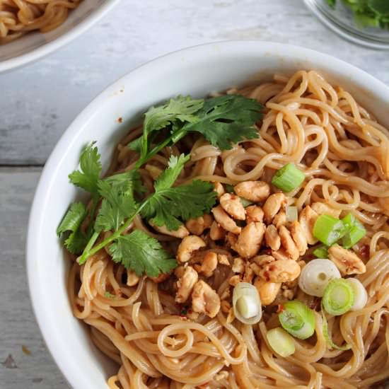 Spicy Peanut Butter Ramen - Recipe photo by simplyscrumptiouseats