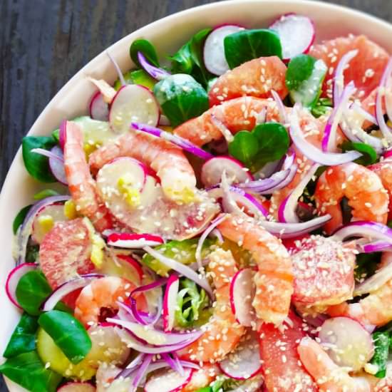 Shrimp Avocado Salad with Lime - Recipe photo by The Spanish Radish