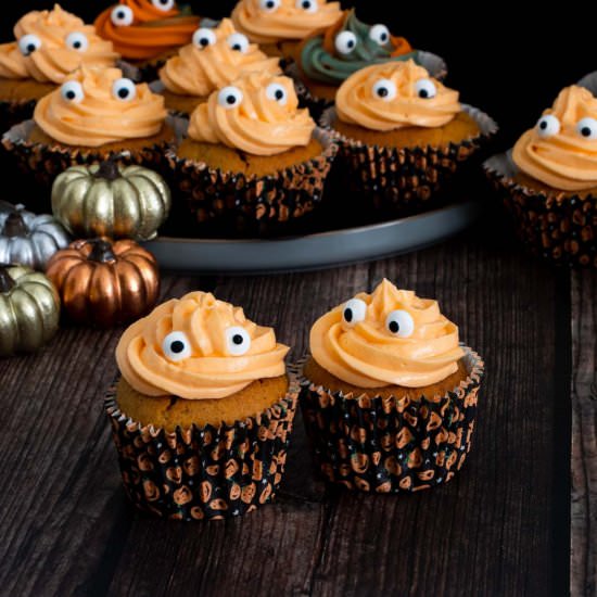 Halloween Pumpkin Cupcakes - Recipe photo by fooodlove