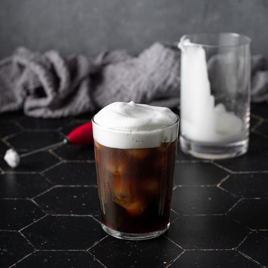 How to Make Cold Foam - Recipe photo by anerdcooks