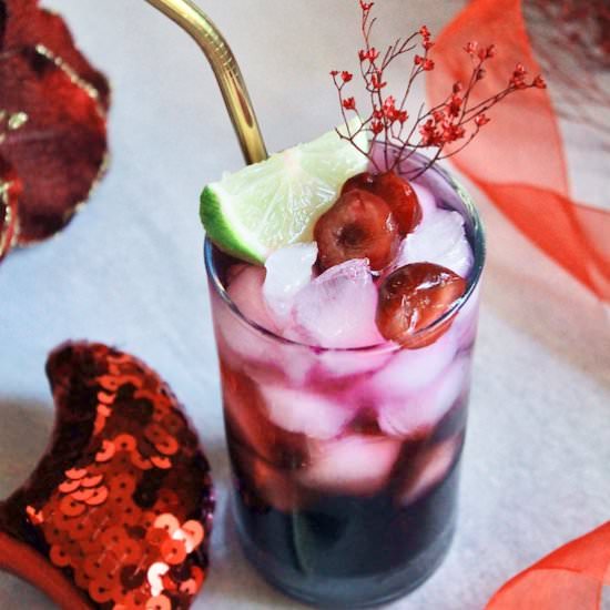 Red Wine Tequila Spritzer Cocktail - Recipe photo by Red Wine Dragons