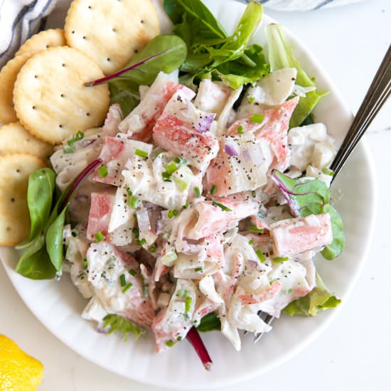 Crab Salad - Recipe photo by theforkedspoon