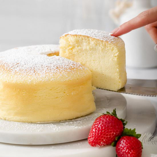 Japanese Cotton Cheesecake - Recipe photo by takestwoeggs