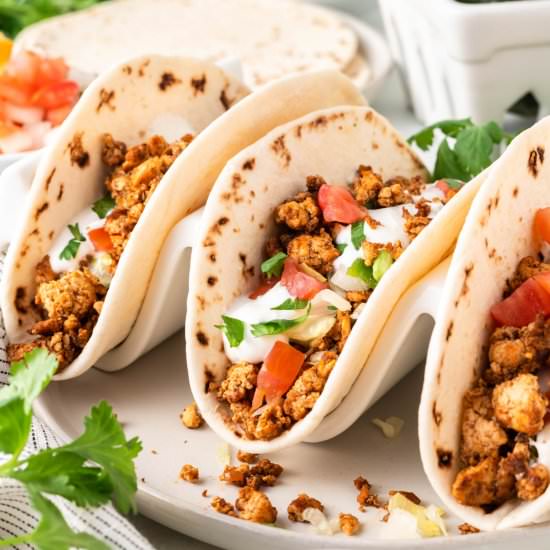 Tofu Tacos - Recipe photo by buildyourbite