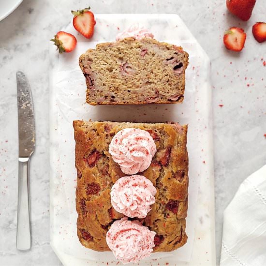 Strawberry Banana Bread - Recipe photo by WhiskingWolf