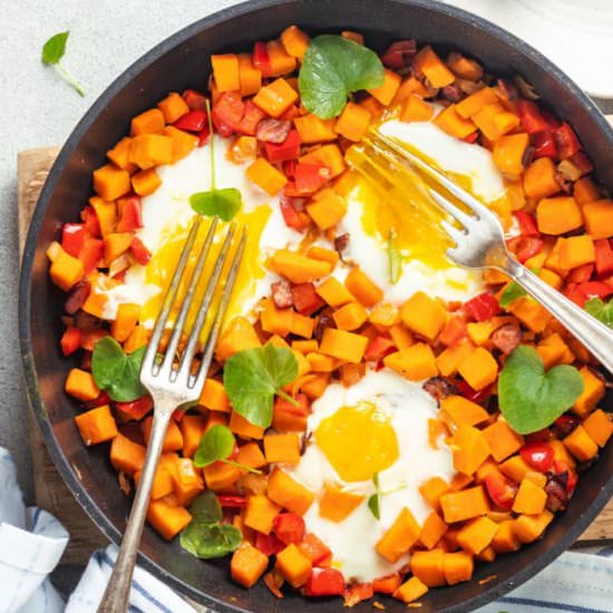 Sweet Potato Breakfast Skillet - Recipe photo by allweeat