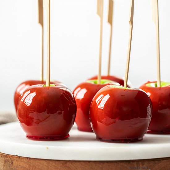 Toffee Apples (Candy Apples) - Recipe photo by sugarsaltmagic