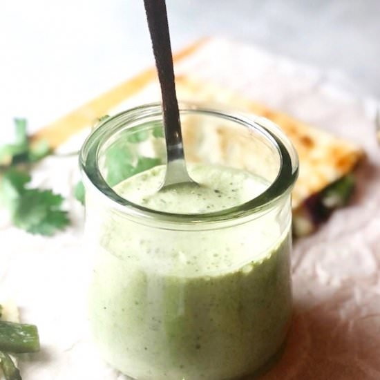 Roasted Poblano Cream - Recipe photo by Keeping It Simple