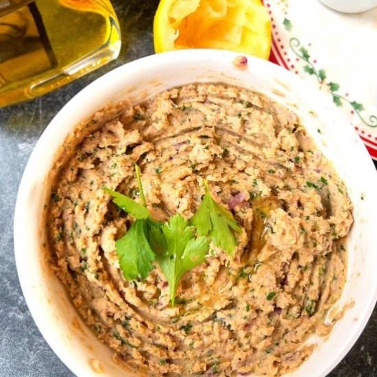 Homemade Chickpea Spread - Recipe photo by CombineGoodFlavors