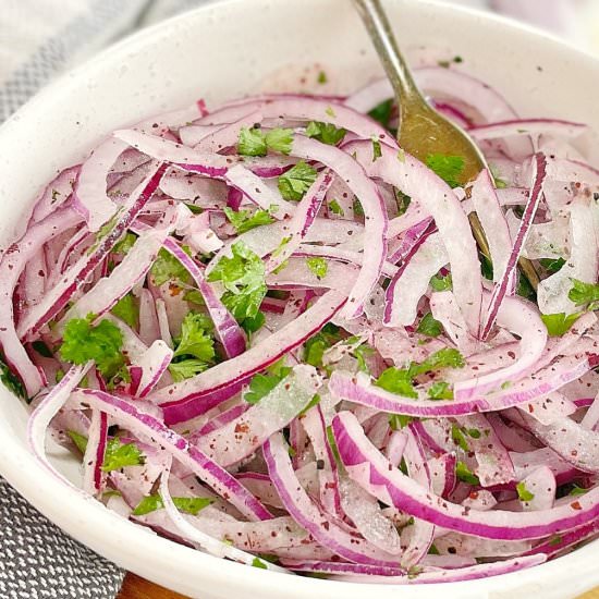 Turkish Onions With Sumac - Recipe photo by chef not required
