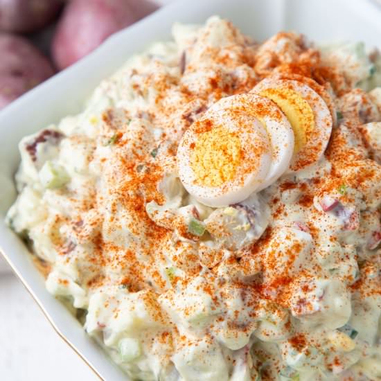 Best Ever Red Potato Salad - Recipe photo by giftofhospitality