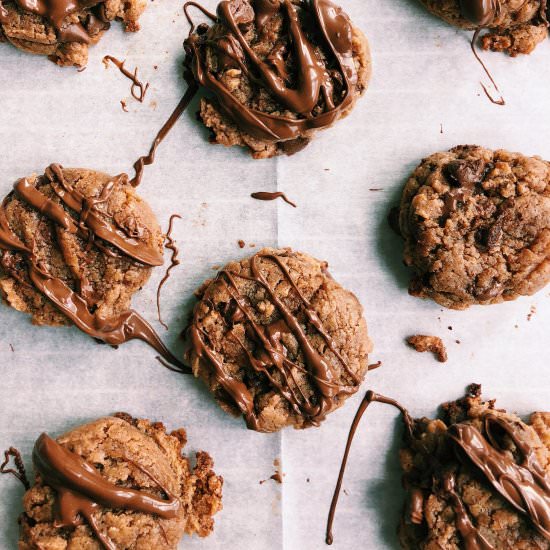 Almond Butter Blossom Cookies - Recipe photo by apaigeofpositivity