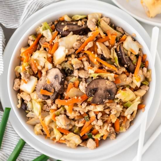 Vegetarian Egg Roll in a Bowl - Recipe photo by buildyourbite