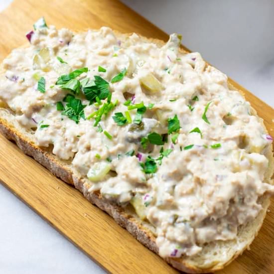 Tuna Salad - Recipe photo by contentednesscooking