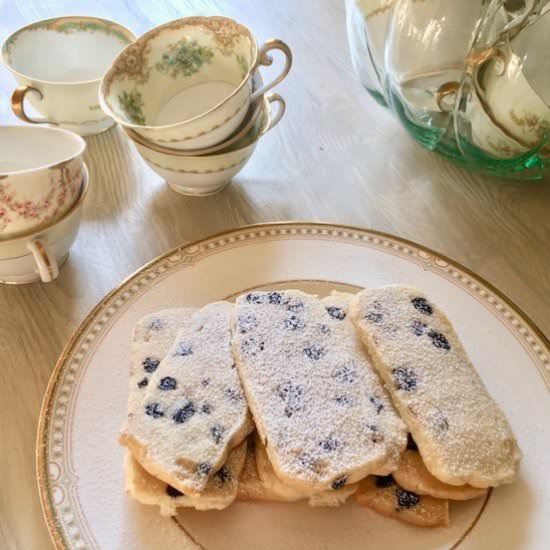 Blueberry Lemon Shortbread Slices - Recipe photo by Kitchengetaway