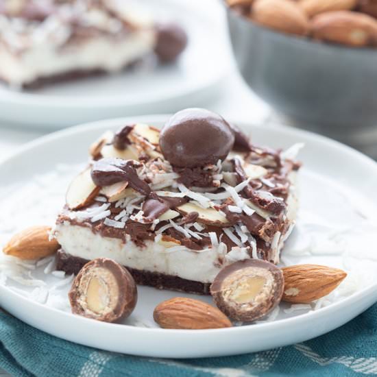 Keto Almond Joy Cheesecake Bars - Recipe photo by fooddreamer