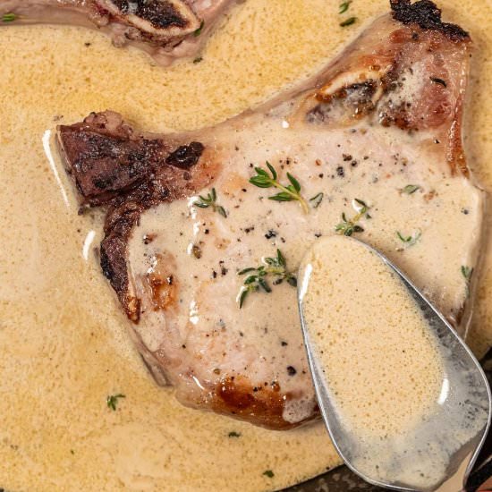 Creamy Dijon Mustard Sauce - Recipe photo by EasySauceRecipes