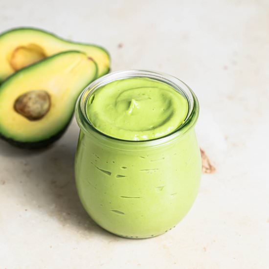 Avocado Green Goddess Dressing - Recipe photo by Our Nourishing Table