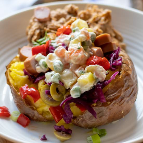 Kumpir – Turkish Baked Potatoes - Recipe photo by Cooking Gorgeous