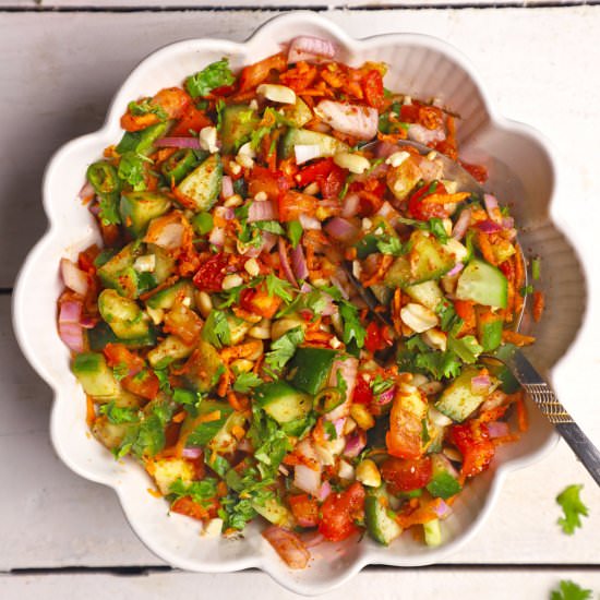 Indian Kachumber Salad - Recipe photo by Funfoodandfrolic