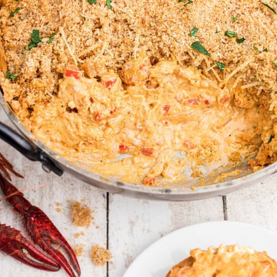 Crawfish Dip - Recipe photo by thecaglediaries