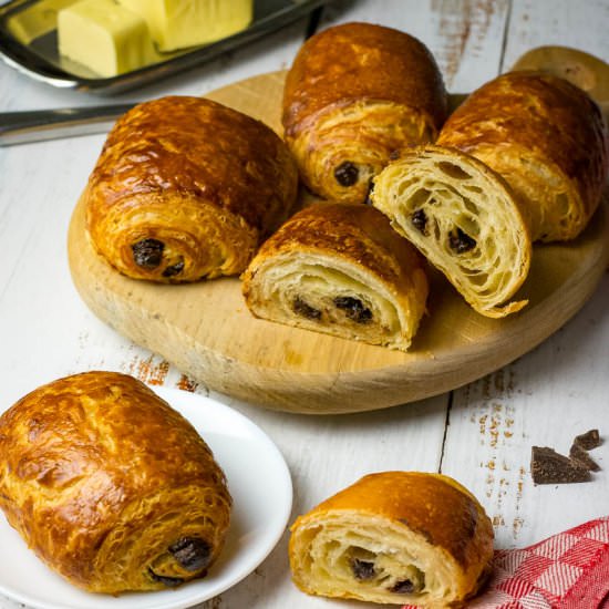 Sourdough Pain Au Chocolat - Recipe photo by somebodyfeedseb