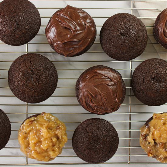 Homemade Chocolate Cupcakes - Recipe photo by themidwestkitchenblog