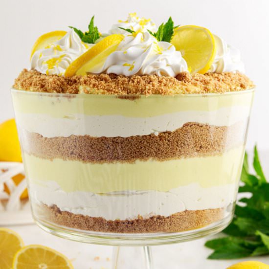 Lemon Lush Trifle - Recipe photo by amandascookin