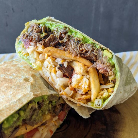 California Burrito - Recipe photo by thecandidcooks