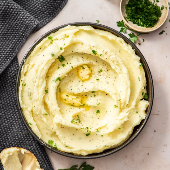 Fluffy Mashed Potatoes - Recipe photo by sugarsaltmagic