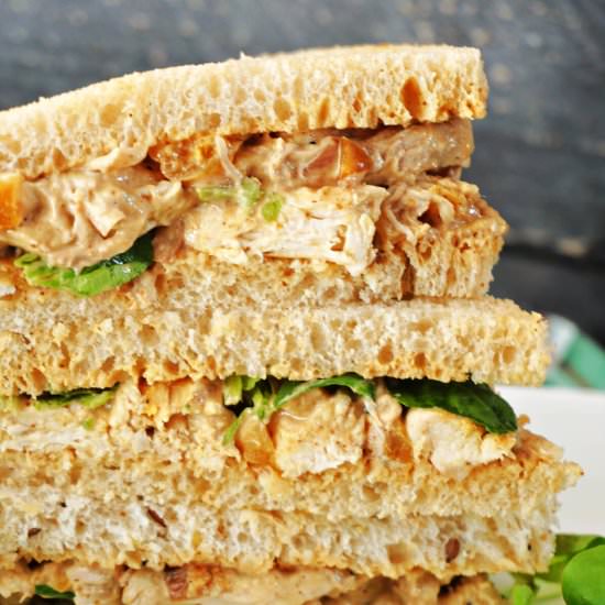 Coronation Chicken Sandwich - Recipe photo by mygorgeousrecipes