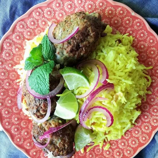 Anglo Indian Coconut Rice - Recipe photo by The Inspirational Nook