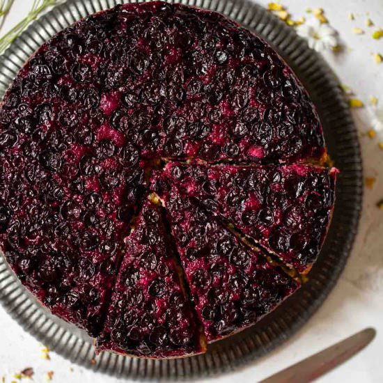 Blackcurrant Cake - Recipe photo by littlesugarsnaps