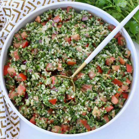Gluten Free Tabouli - Recipe photo by Bowls Are The New Plates