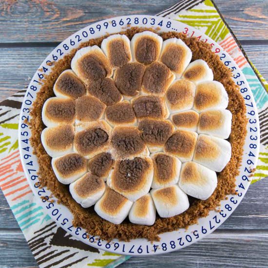 S'mores Pie - Recipe photo by bunsenburnerbakery