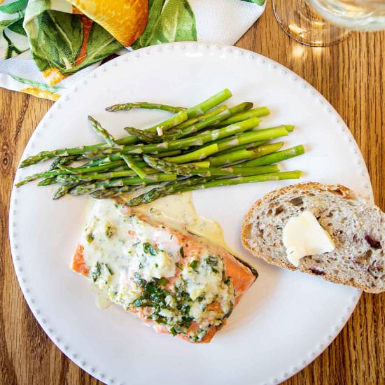 Lemon Tarragon Salmon - Recipe photo by iwilkerson
