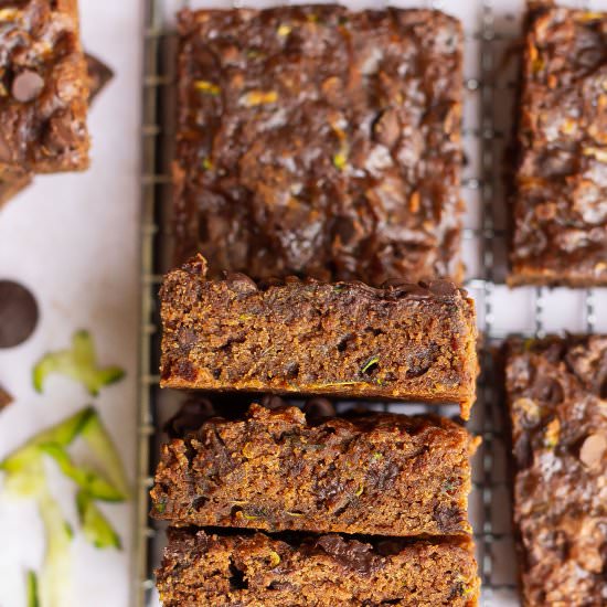 Zucchini Brownies - Recipe photo by Kathryns.kitchen.blog