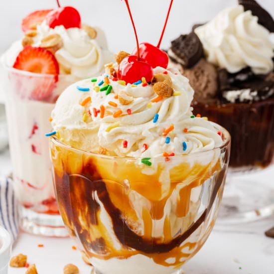 Ice Cream Sundae Recipe - Recipe photo by icecreamfromscratch