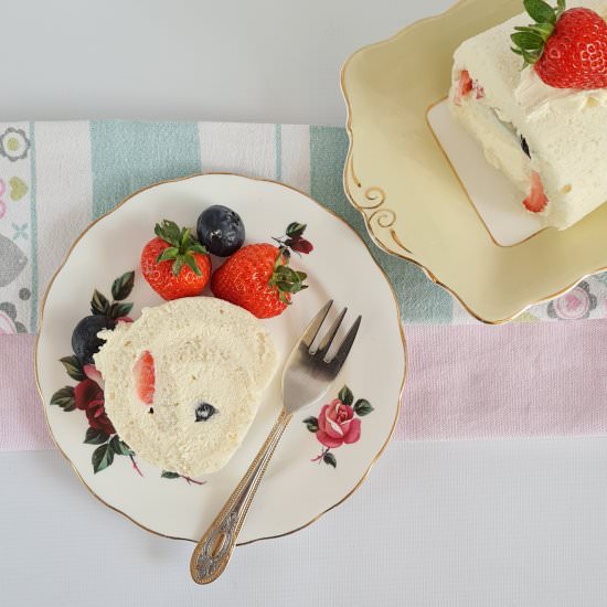 Egg White Cake - Recipe photo by Daisy Cake Company