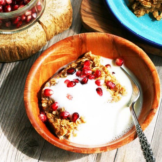 Simple Baked Oatmeal - Recipe photo by cheap-recipe-blog